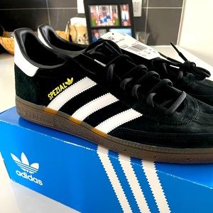 NWT Adidas Handball Spezial Black Suede Gum Size 11.5 Men's Classic